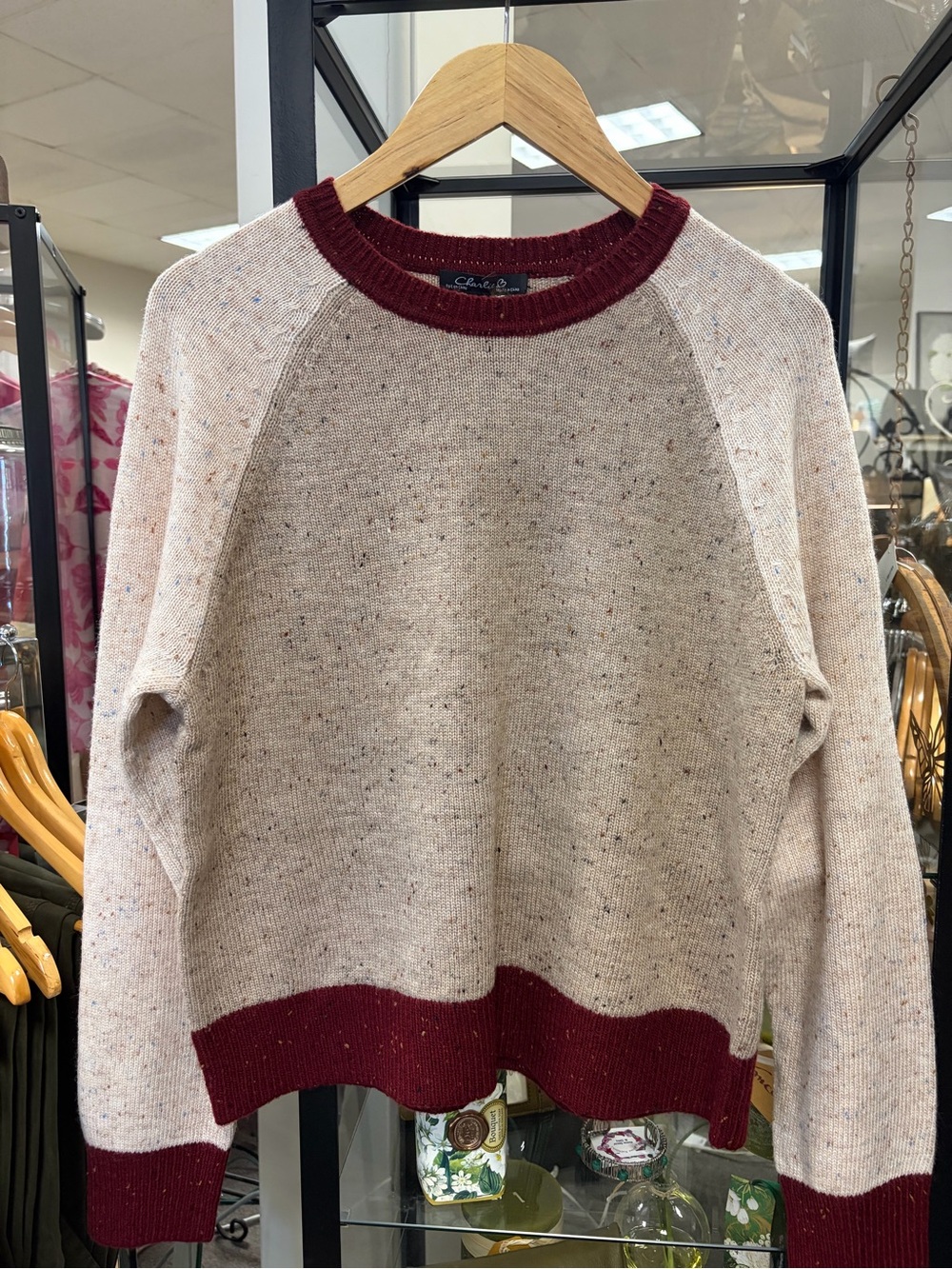 Color Block Knot Sweater - Picture 6 of 6